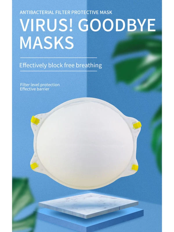 Professional Protective FFP3 Cup Shape Face Mask