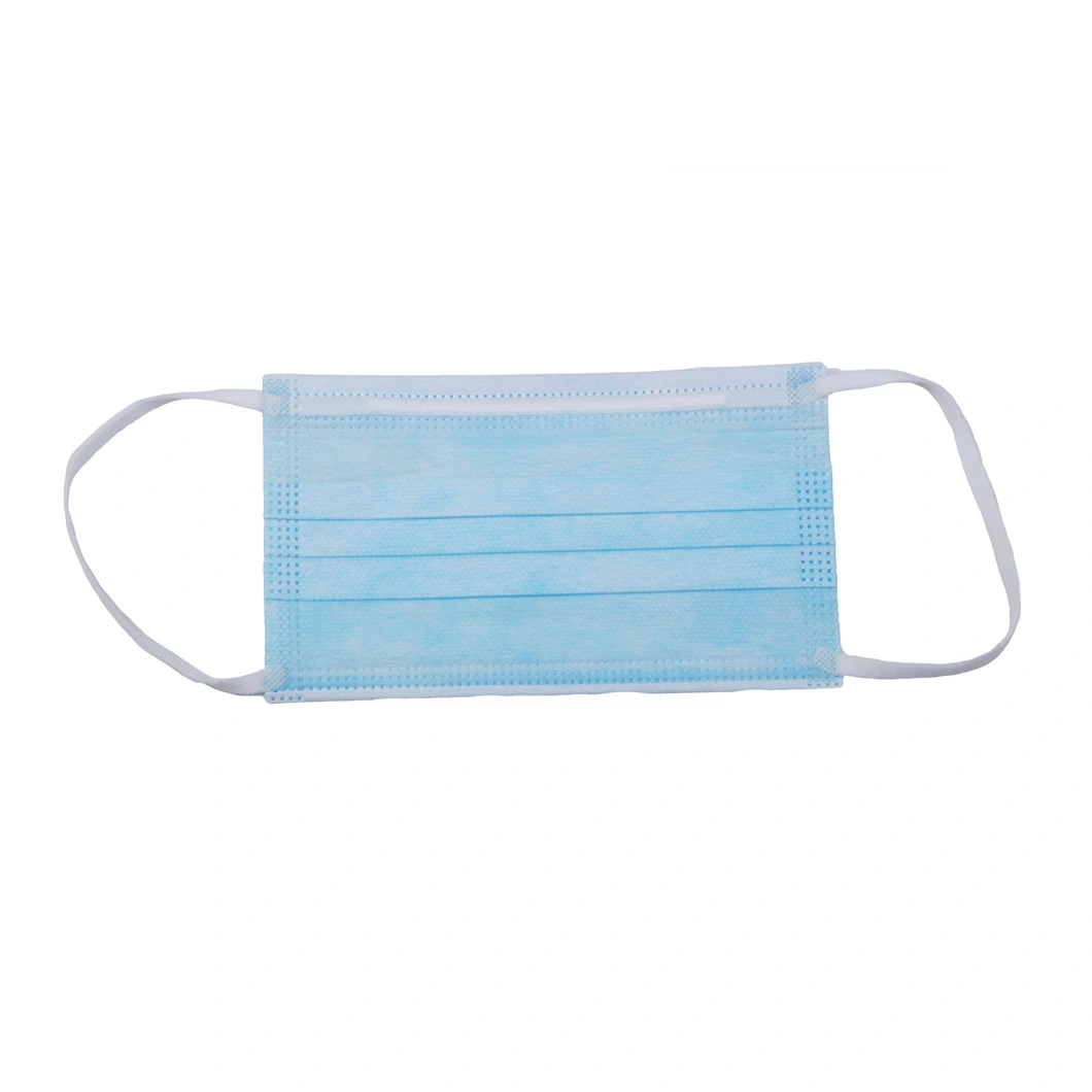 China Manufacturer Non Woven Fabric Tie on Medical Surgical Mask Disposable Tie on Face Mask